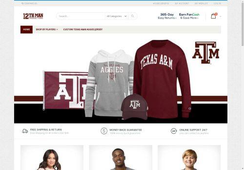 Caution Advised: Aggiesjerseys.com Lists Potentially Unreliable Events Screensot